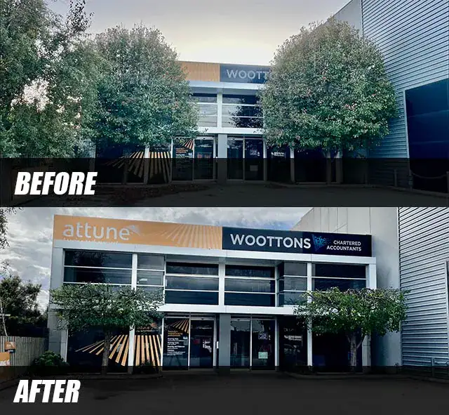 Hedge trimming and pruning Before and After Mornington Peninsula